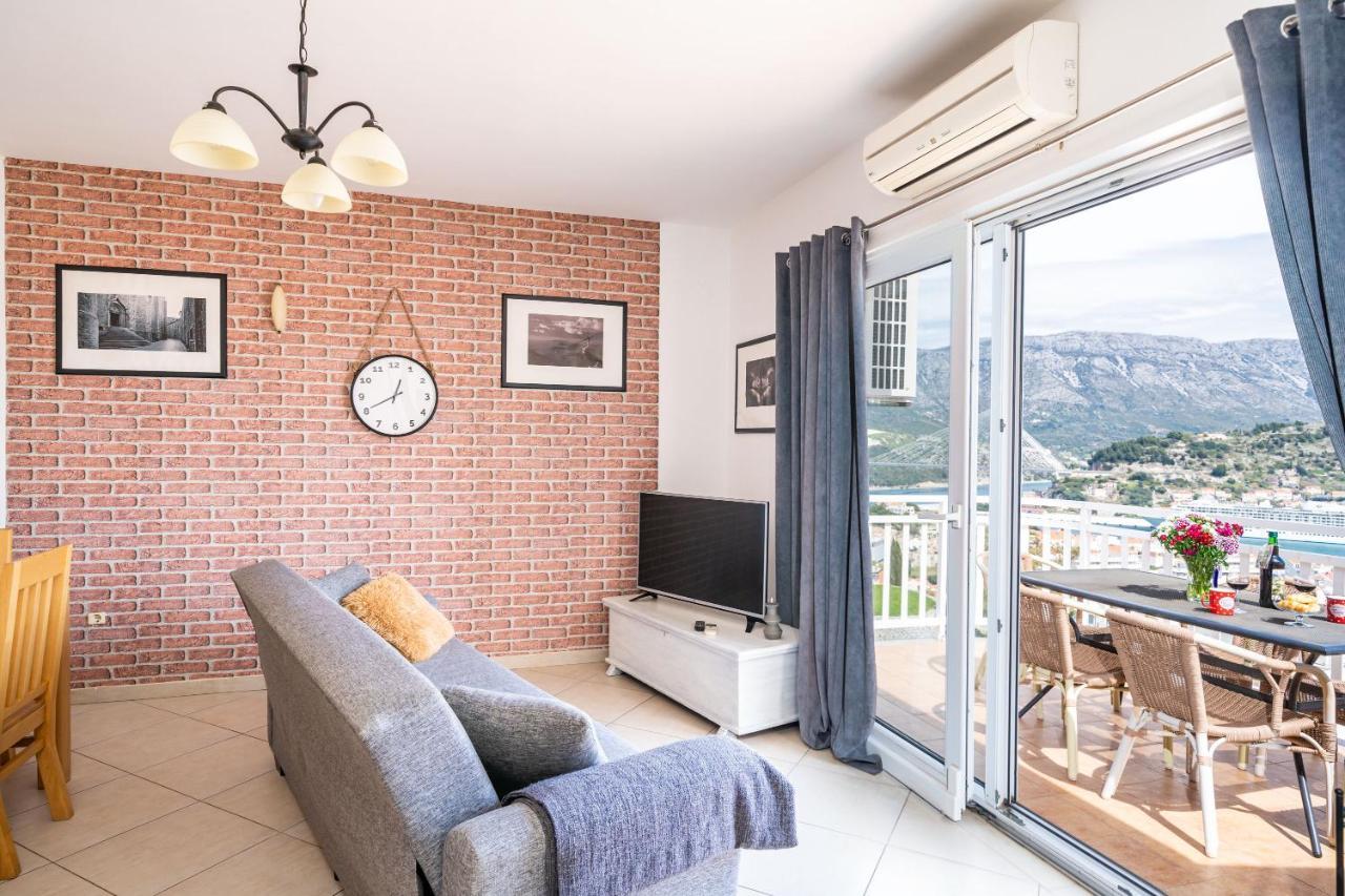 Burum Accommodation B&B-Apartment With Beautiful View Dubrovnik Exteriör bild